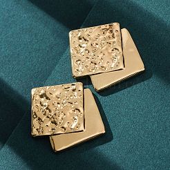 Серьги-гвоздики из нержавеющей стали 304 для женщин&nbsp;EJEW-L296-014G