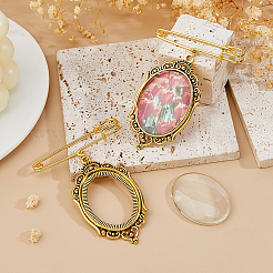 4шт железная брошь&nbsp;JEWB-FH00032