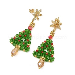 Pendientes colgantes de cristal&nbsp;EJEW-MZ00803