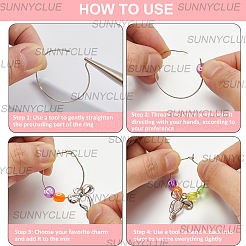 Наборы для изготовления подвесок для бокалов своими руками&nbsp;DIY-SC0032-20