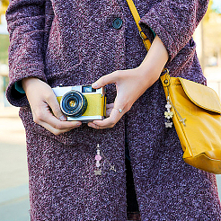 Ремешки для мобильных телефонов из стекла&nbsp;HJEW-GO00095