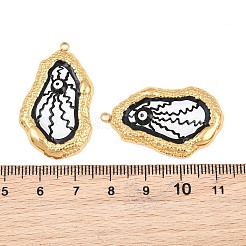 304 Edelstahl-Emaille-Anhänger&nbsp;SA-CBADC81-01G-03