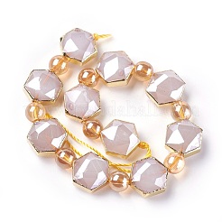 Opache perle di vetro fili&nbsp;EGLA-P045-A02