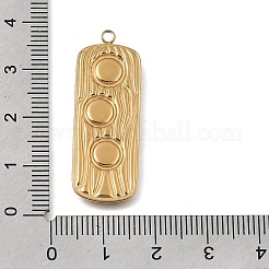 Emaille-Anhänger aus 304 Edelstahl&nbsp;STAS-E520-04G
