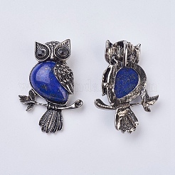 Natürlichen lapis lazuli Anhänger&nbsp;X-G-F529-C12
