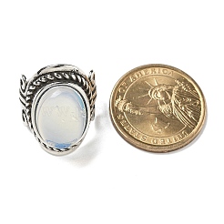 Anelli regolabili opalite&nbsp;RJEW-I108-01AS-05