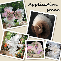 Полиэстеровая плиссированная ткань&nbsp;DIY-WH20007-674A