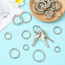 28шт 7 стиля пружинные кольца из цинкового сплава&nbsp;FIND-CJ0003-98