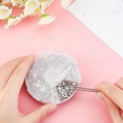 Cabochons de strass en verre&nbsp;GLAA-CA0001-09