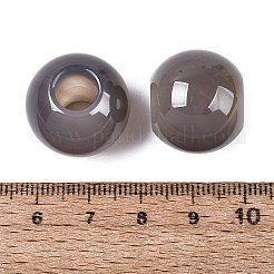 Natürlichen grauen Achat Perlen&nbsp;G-Q608-05C