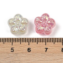 Уф-покрытие прозрачные акриловые бусины&nbsp;MACR-L007-19