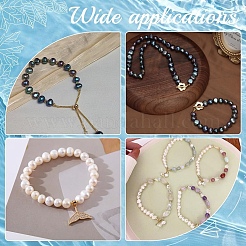 10 шт. окрашенных бусин из натурального культивированного пресноводного жемчуга&nbsp;PEAR-YW0001-21