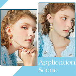 30 шт. 3-х стилевые латунные клипсы-серьги&nbsp;KK-BBC0011-06