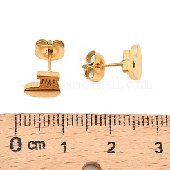 Ohrstecker aus 304 Edelstahl&nbsp;EJEW-I321-01G-03