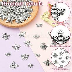 100 pz 10 stili pendenti in lega di stile tibetano&nbsp;FIND-CJ0005-57