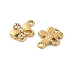 Подвеска из нержавеющей стали 304 со стразами&nbsp;STAS-U047-16G