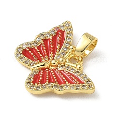 Латунные микро проложить кубического циркония подвески&nbsp;KK-I371-26G-02