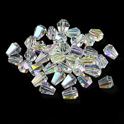 Гальванические стеклянные бусины&nbsp;EGLA-Z004-03C