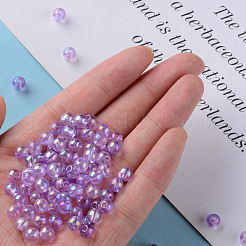 Прозрачные акриловые бусины&nbsp;LS-MACR-S370-B6mm-746