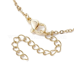 Браслеты с прямоугольными звеньями из окрашенного натурального кварца&nbsp;BJEW-JB09741