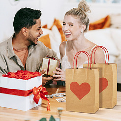 10 Stück Papiertüten zum Valentinstag&nbsp;CARB-TADJ0001-01A