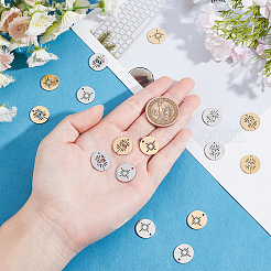 16 шт. 2 подвески из нержавеющей стали 201&nbsp;STAS-DC0002-92