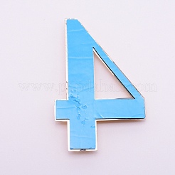 Пластиковые и ПВХ этикетки с номером&nbsp;X-KY-WH0023-B04-02