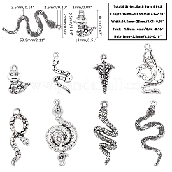 Сплавочные подвески тибетского стиля&nbsp;PALLOY-PH0001-07AS