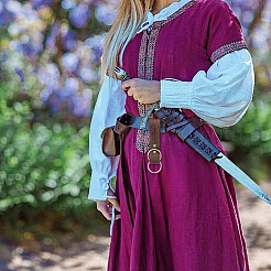 2шт. прямоугольная подвеска из искусственной кожи в стиле средневековья. с кольцом из сплава&nbsp;AJEW-CL0001-84B