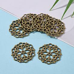 Тибетский стиль филигранные столяры соединения&nbsp;TIBE-A11623-AB-FF