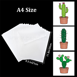 А4 бумага для термопереноса для домашних животных&nbsp;LS-DIY-WH0043-11A