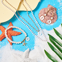 24 шт. 12 стиля природных пресноводных ракушек&nbsp;SHEL-KS0001-04