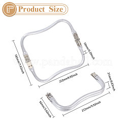 Aluminium-Schlauchtaschenrahmen&nbsp;FIND-WH0016-60A