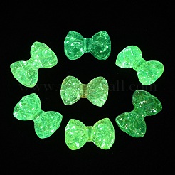 Прозрачные акриловые бусины с люминесцентным и УФ-покрытием&nbsp;MACR-L015-13