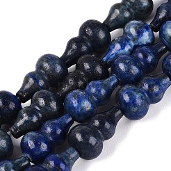 Natürlicher Lapislazuli Perlenstränge&nbsp;G-C039-A06