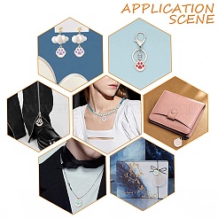 50pcs 5 pendentifs en alliage de couleurs&nbsp;ENAM-CJ0004-27