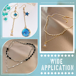 32 шт. 2 цвета латунные подвески с микропаве и кубическим цирконием&nbsp;KK-UN0005-41