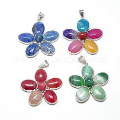 Естественно агат большие кулоны&nbsp;G-Q494-25P