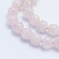 Fili di perline morganite naturale&nbsp;G-L478-07-8mm