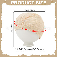 Perückenkappen aus PP-Mesh-Netz für Frauen&nbsp;DIY-WH0683-07B