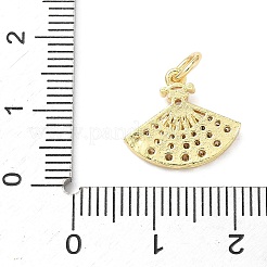 Латунные микро проложить кубического циркония подвески&nbsp;KK-D357-47G