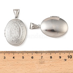 Подвески-медальоны из нержавеющей стали 316&nbsp;STAS-K321-09P