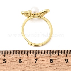 Anillos ajustables de latón con microincrustaciones de circonitas cúbicas y esmalte&nbsp;CU-CBABA66-07A-G