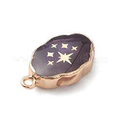 Подвески из натурального аметиста &nbsp;X-G-K333-01D