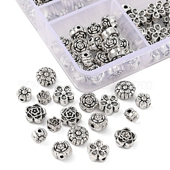 120 шт. 6 стильные бусины из сплава в тибетском стиле&nbsp;TIBE-YW0001-26