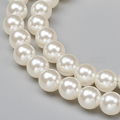 Chaînes de sangle de sac de perles imitation plastique abs&nbsp;LS-FIND-WH0052-67A