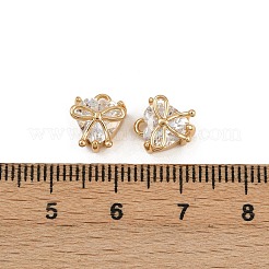 Латунные микро проложить кубического циркония подвески&nbsp;KK-K407-12G