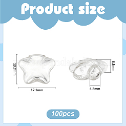 Прозрачные стеклянные бутылки для контейнеров для бусин&nbsp;AJEW-WH0596-151A