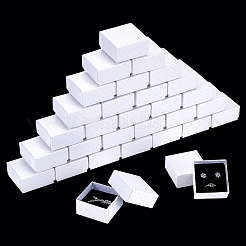 Aufbewahrungsboxen für Ringe aus rautenförmig strukturiertem Karton&nbsp;CBOX-WH0005-05A