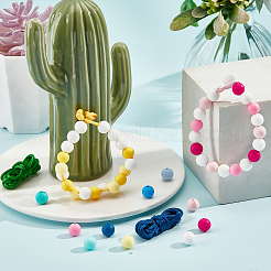 Набор для самостоятельного изготовления плетеного браслета из бисера&nbsp;DIY-PH0009-17